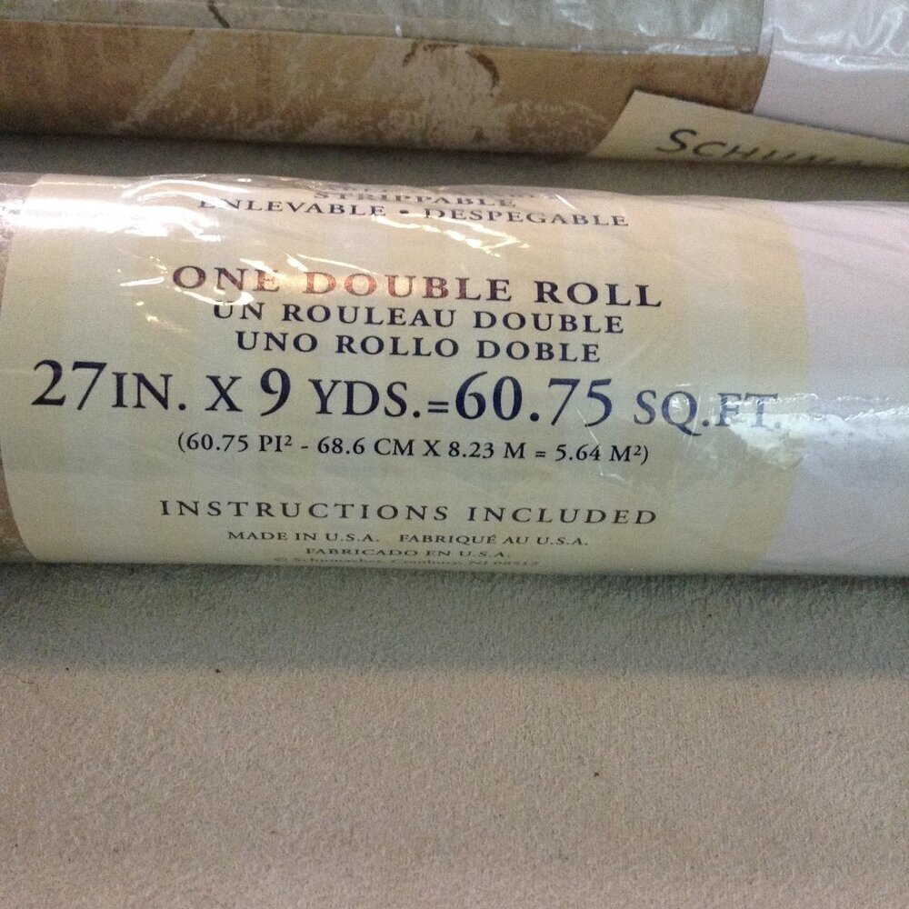 NOS 4 Rolls Antonina Vella Abstract Gold/Silver Wallpaper Contemporary Classic - Picture 4 of 4